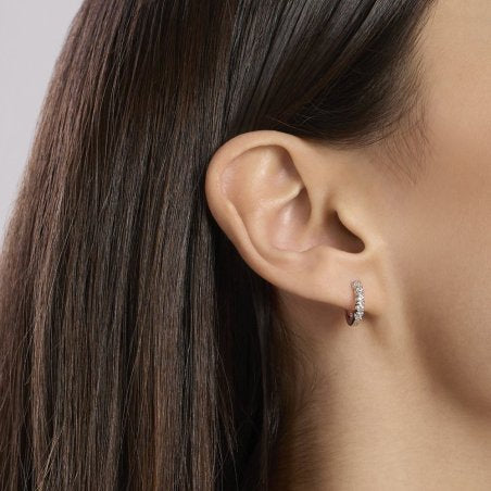 Orecchini Mabina donna Cerchi My diamond