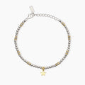 Bracciale Mabina donna Bicolor con stella