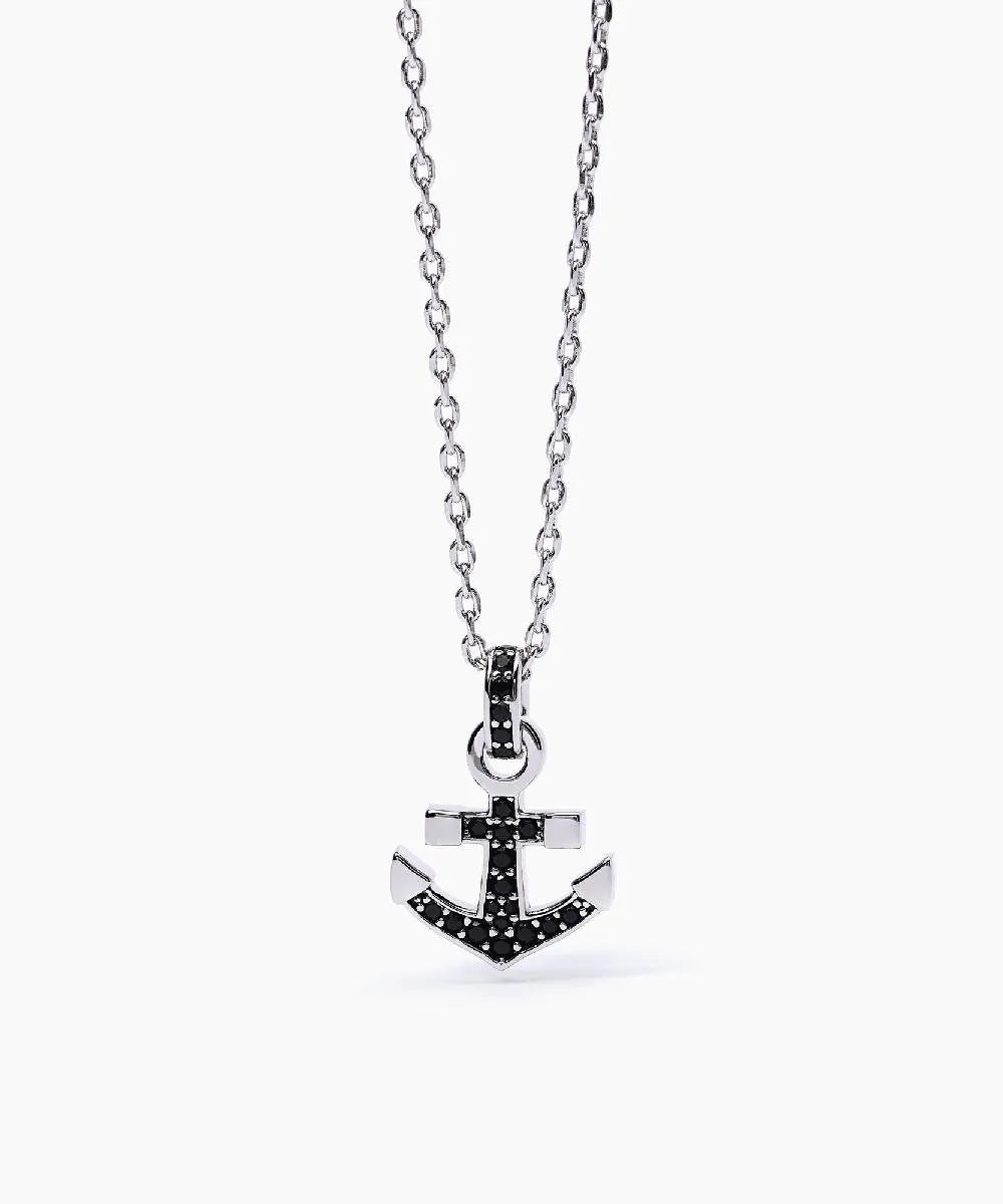 Collana Mabina Uomo con ancora NAVY RULE