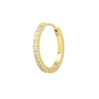 Mono orecchino Marlù a cerchio 2cm con zirconi