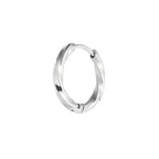 Mono orecchino Marlù a cerchio ritorto 1,7 cm