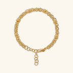 Bracciale donna Etrusca Catena a Intreccio con Rondelle