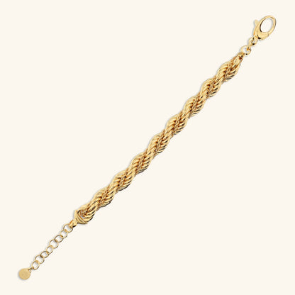 Bracciale donna Etrusca Doppia Catena Corda