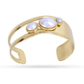 Bracciale Donna Anartxy Rigido gold con perle