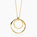 Collana Kidult donna dorata con pendente