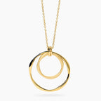 Collana Kidult donna dorata con pendente