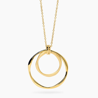 Collana Kidult donna dorata con pendente