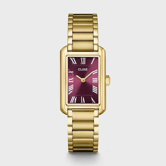 Orologio Cluse donna Belisenna Wine, Gold Colour