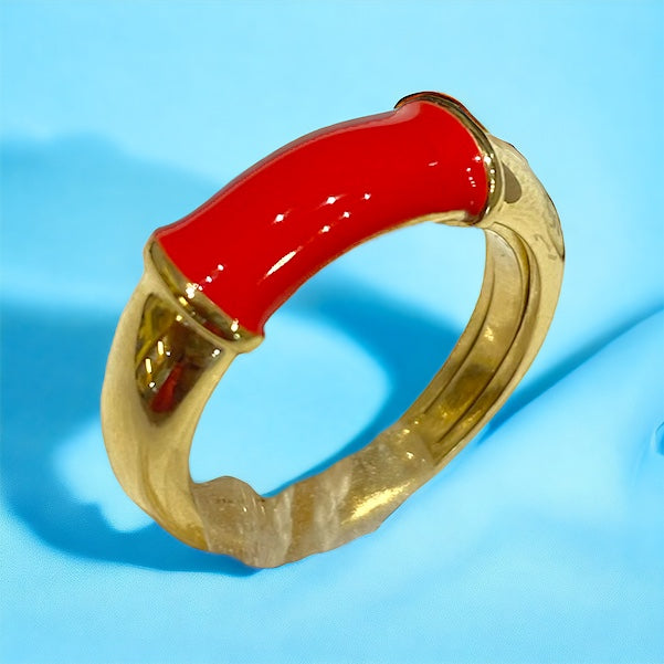 Anello Labrioro donna Bambù