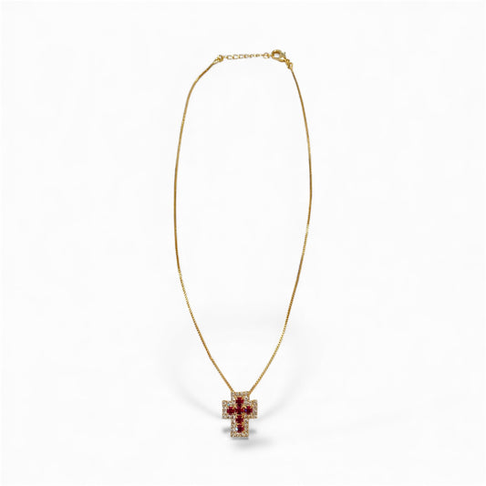 Collana Diamond Accessori donna Croce