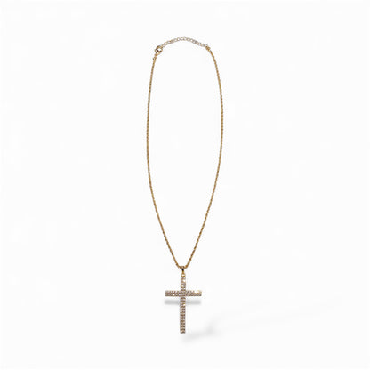 Collana Diamond Accessori donna Croce