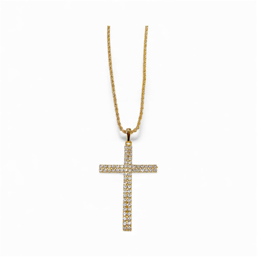 Collana Diamond Accessori donna Croce