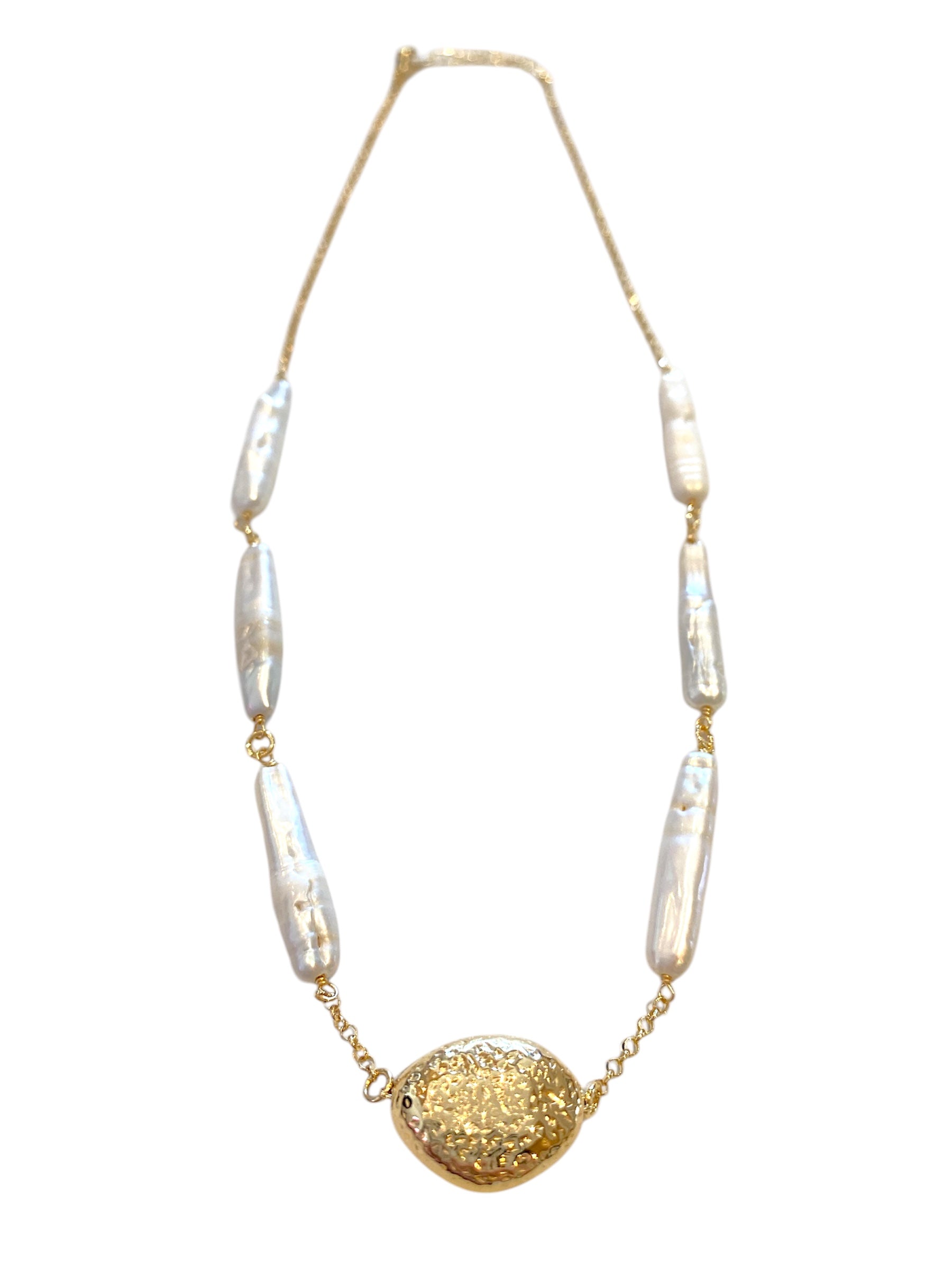 Collana donna Marcello Pane con perla barocca