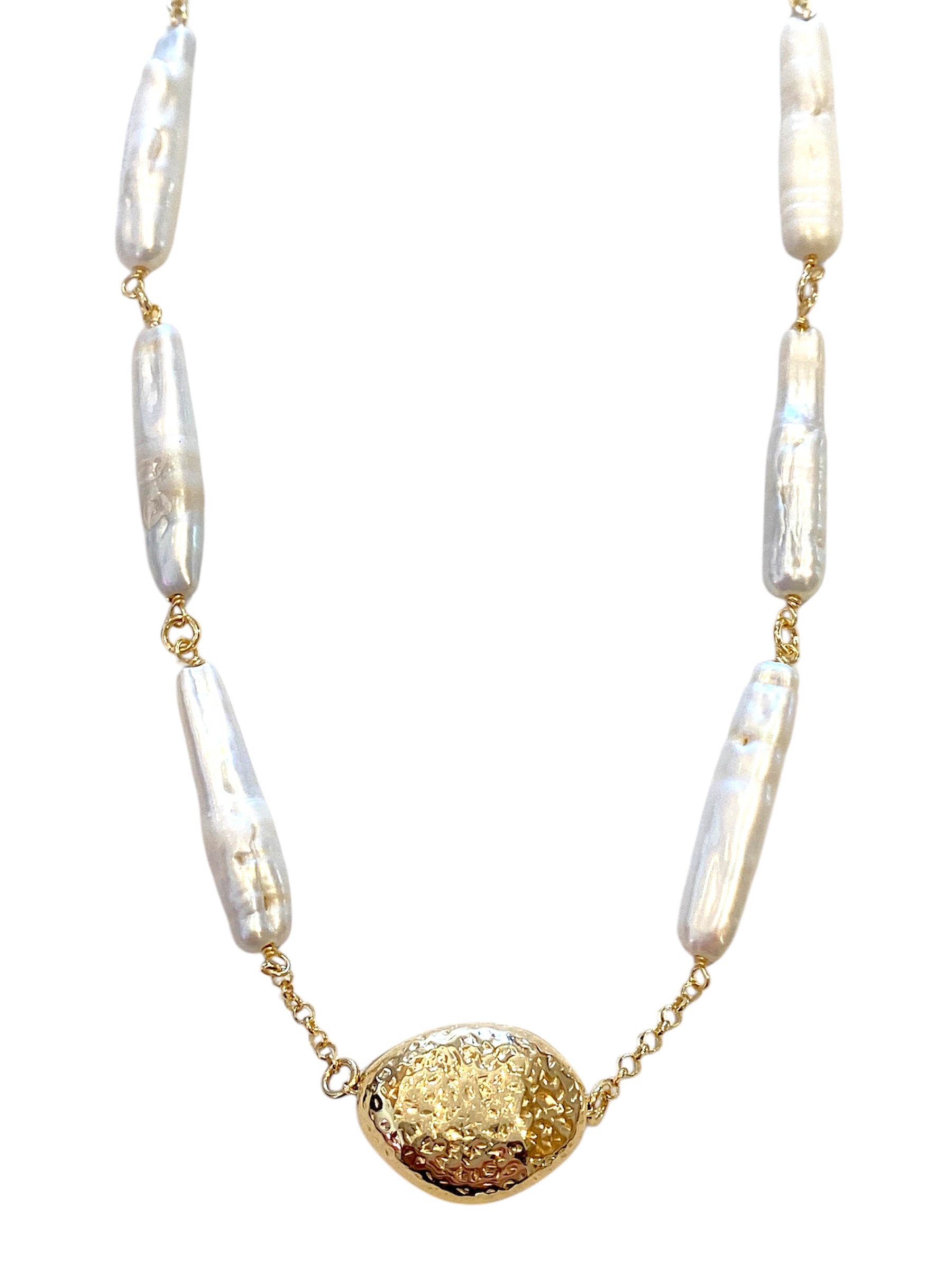 Collana donna Marcello Pane con perla barocca