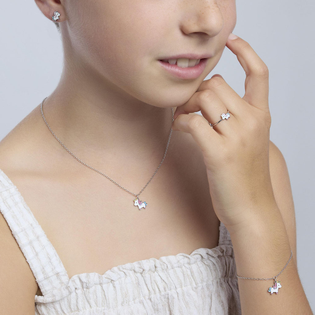 Collana Mabina Junior unicorno magic
