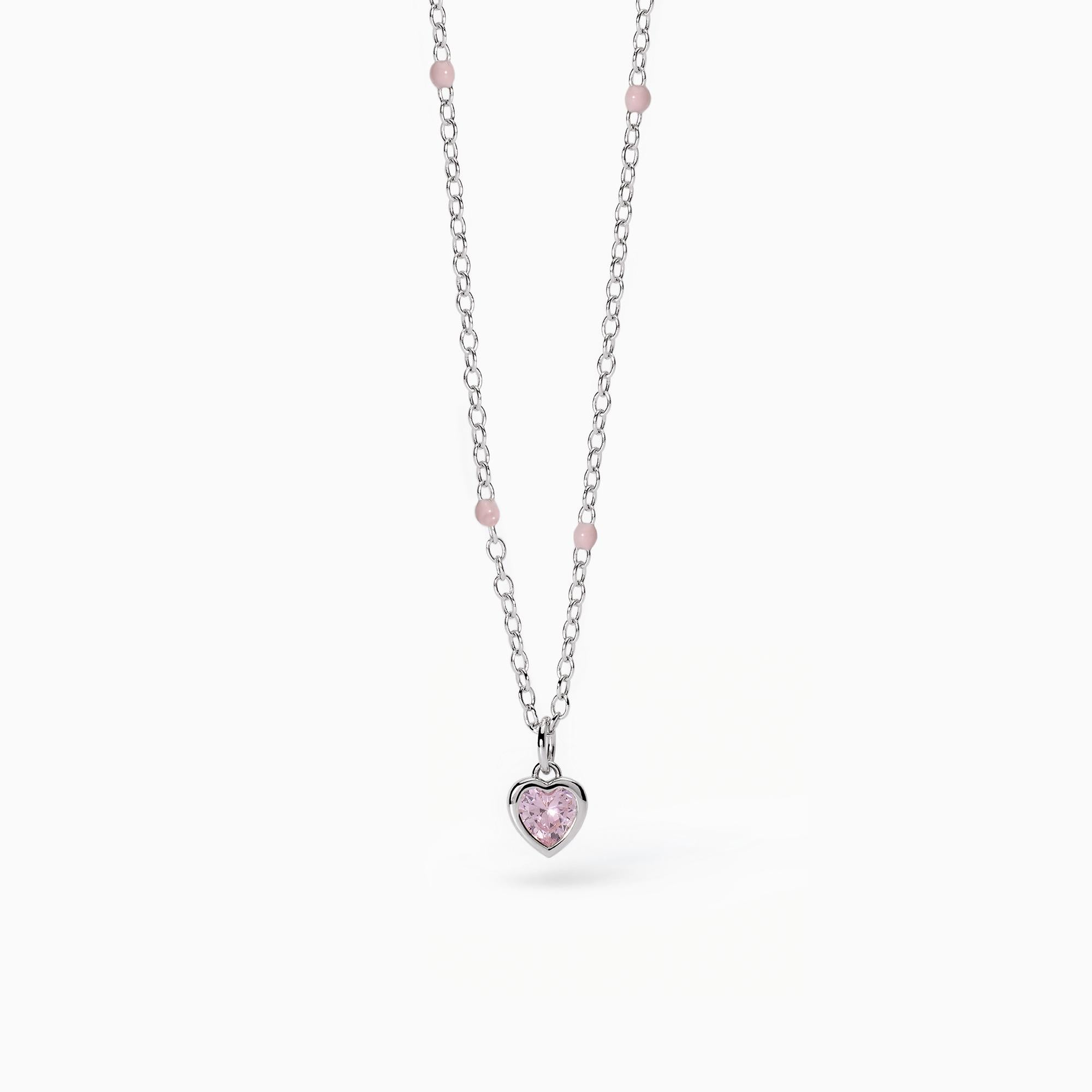 Collana Mabina Junior piccolo cuore