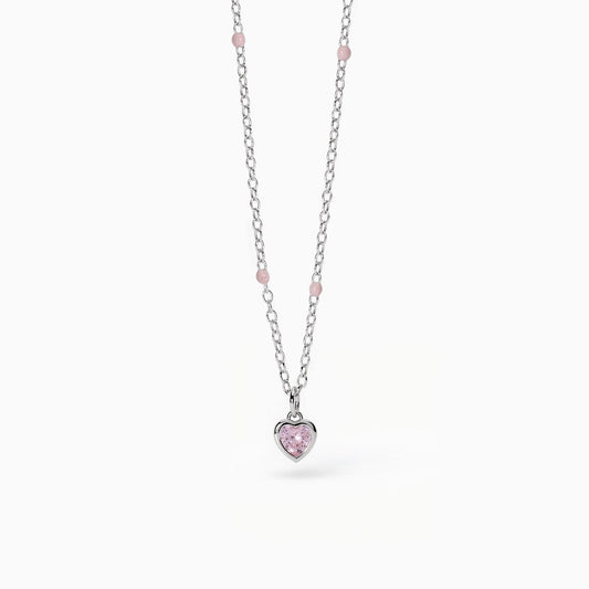 Collana Mabina Junior piccolo cuore