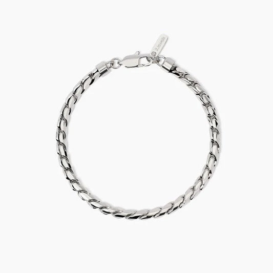 Bracciale 2Jewels uomo catena intrecciata