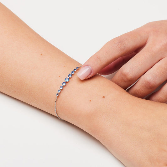Bracciale argento Fancy freedom blue