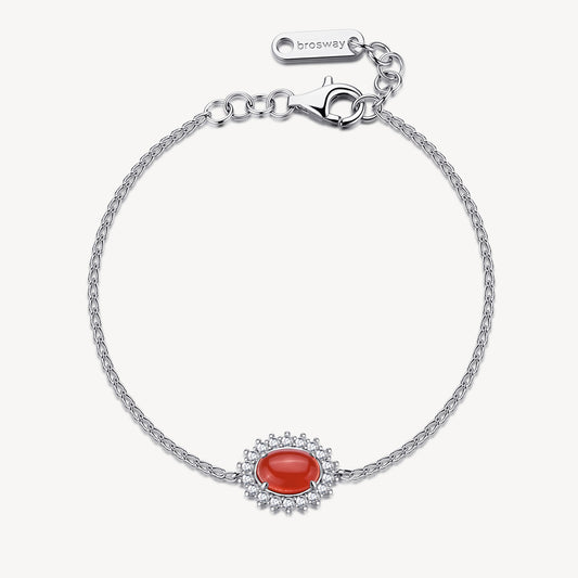 Bracciale argento Fancy passion ruby