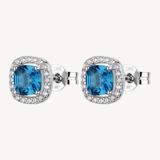 Orecchini argento Fancy freedom blue