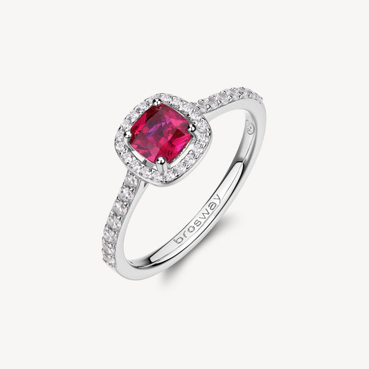 Anello Brosway Fancy donna passion ruby