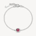 Bracciale argento Fancy passion ruby