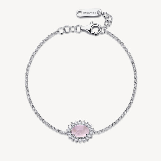 Bracciale Brosway Fancy kate quarzo rosa