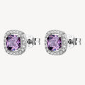 Orecchini argento Fancy magic purple