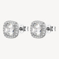 Orecchini argento Fancy infinite white