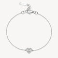 Bracciale Brosway Fancy cuoricino infinite white
