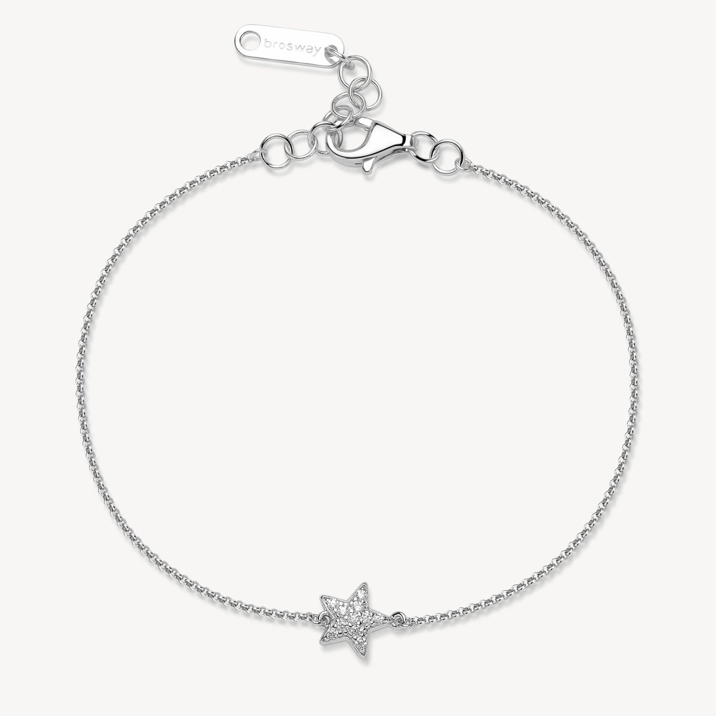 Bracciale Brosway Fancy stellina infinite white