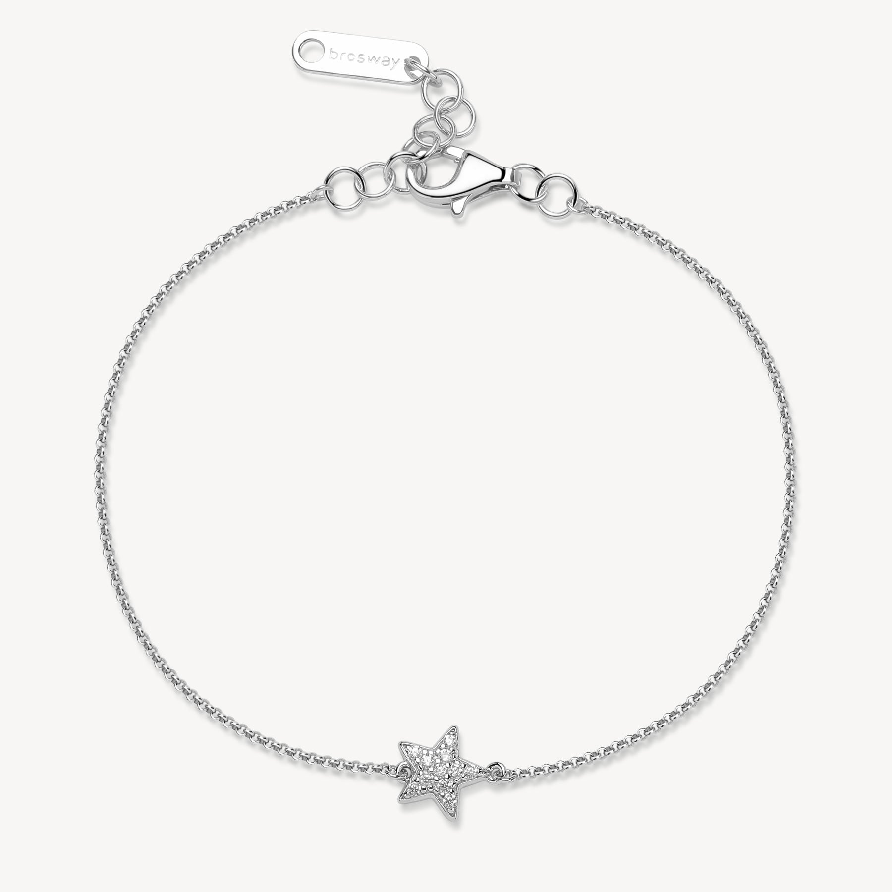 Bracciale Brosway Fancy stellina infinite white