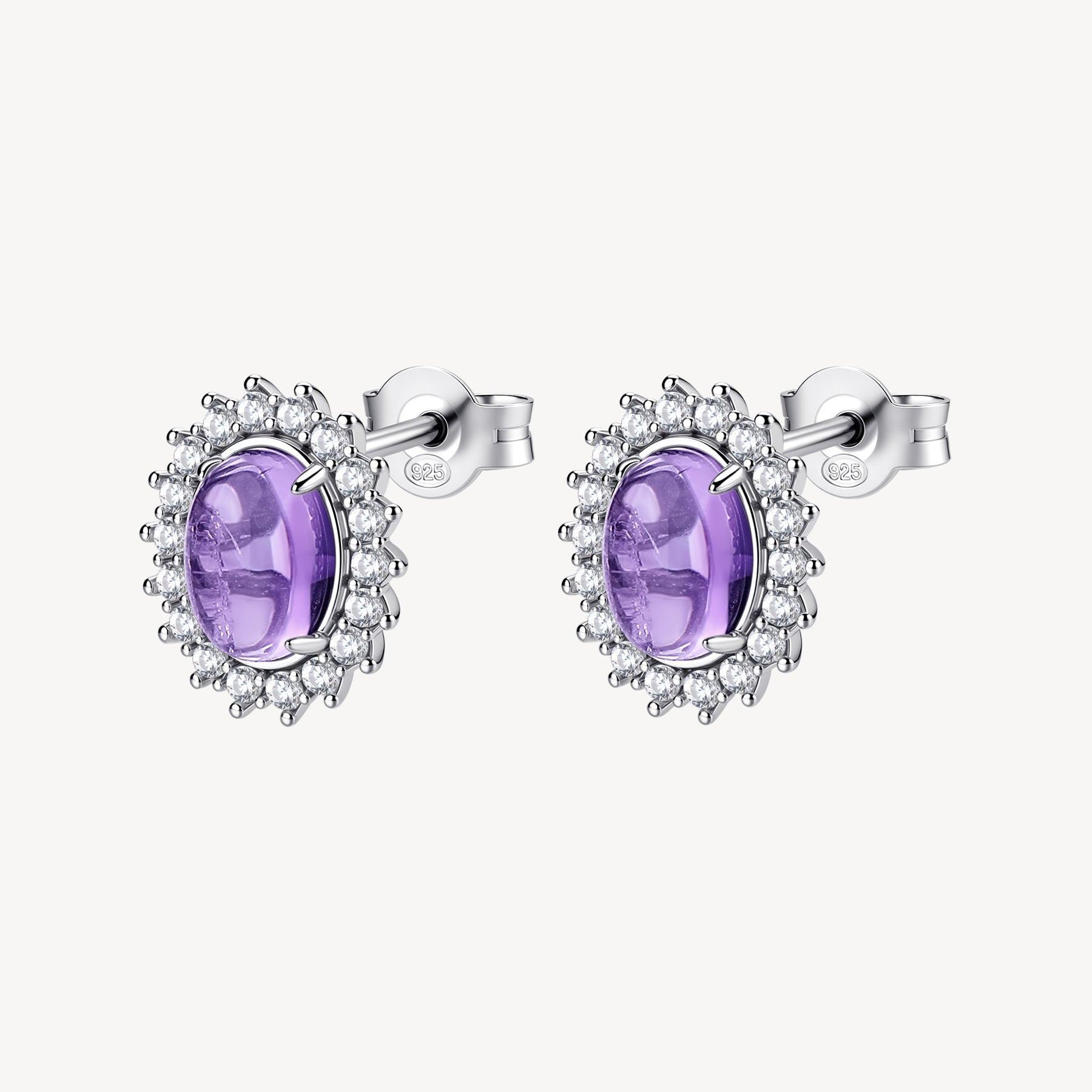 Orecchini argento Fancy kate ametista