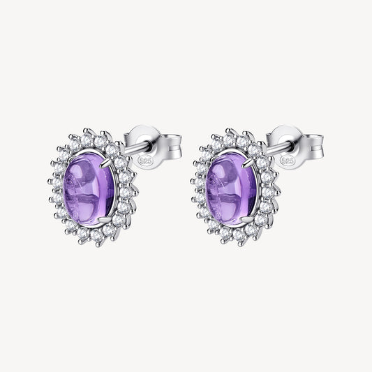 Orecchini argento Fancy kate ametista