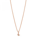 Collana Rosato farfalla