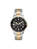 Orologio Fossil uomo Blue Dive acciaio bicolor