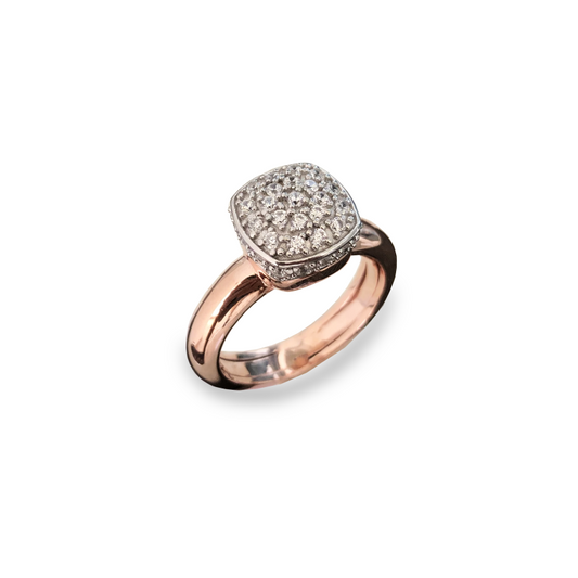 Anello Labrioro donna Eden rosè zirconi