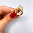 Anello Labrioro donna Eden gold zirconi