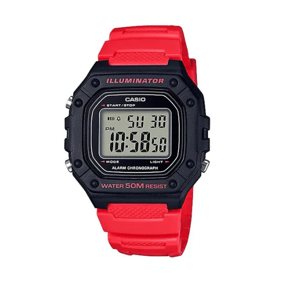 Orologio Casio Digitale Illuminator rosso