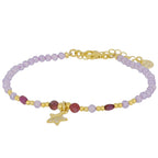 Bracciale donna Nivy stellina lilla
