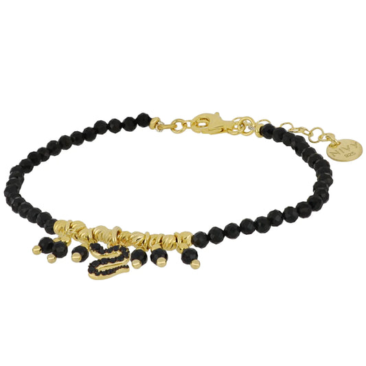 Bracciale donna Nivy serpentino nero