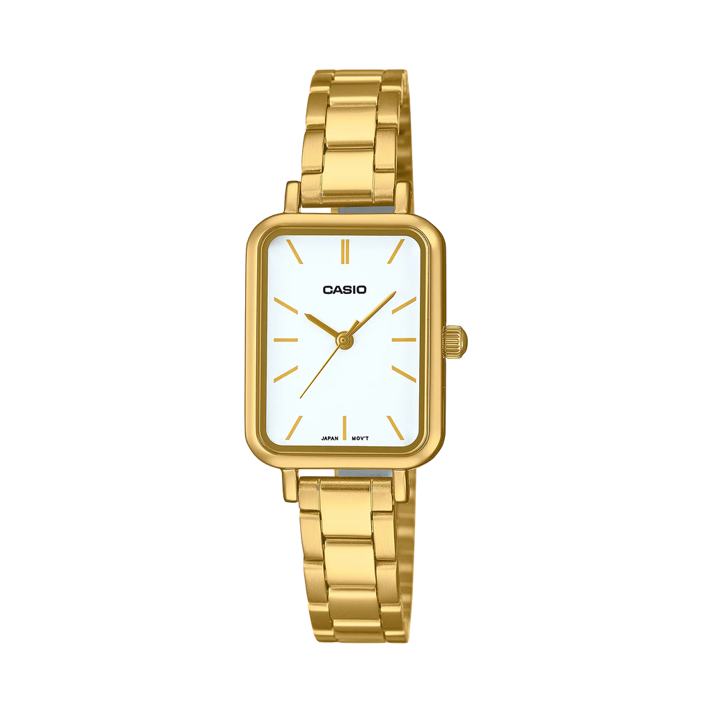 Orologio Casio donna golden rettangolare