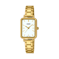 Orologio Casio donna golden rettangolare