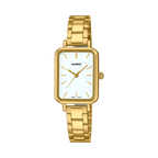 Orologio Casio donna golden rettangolare