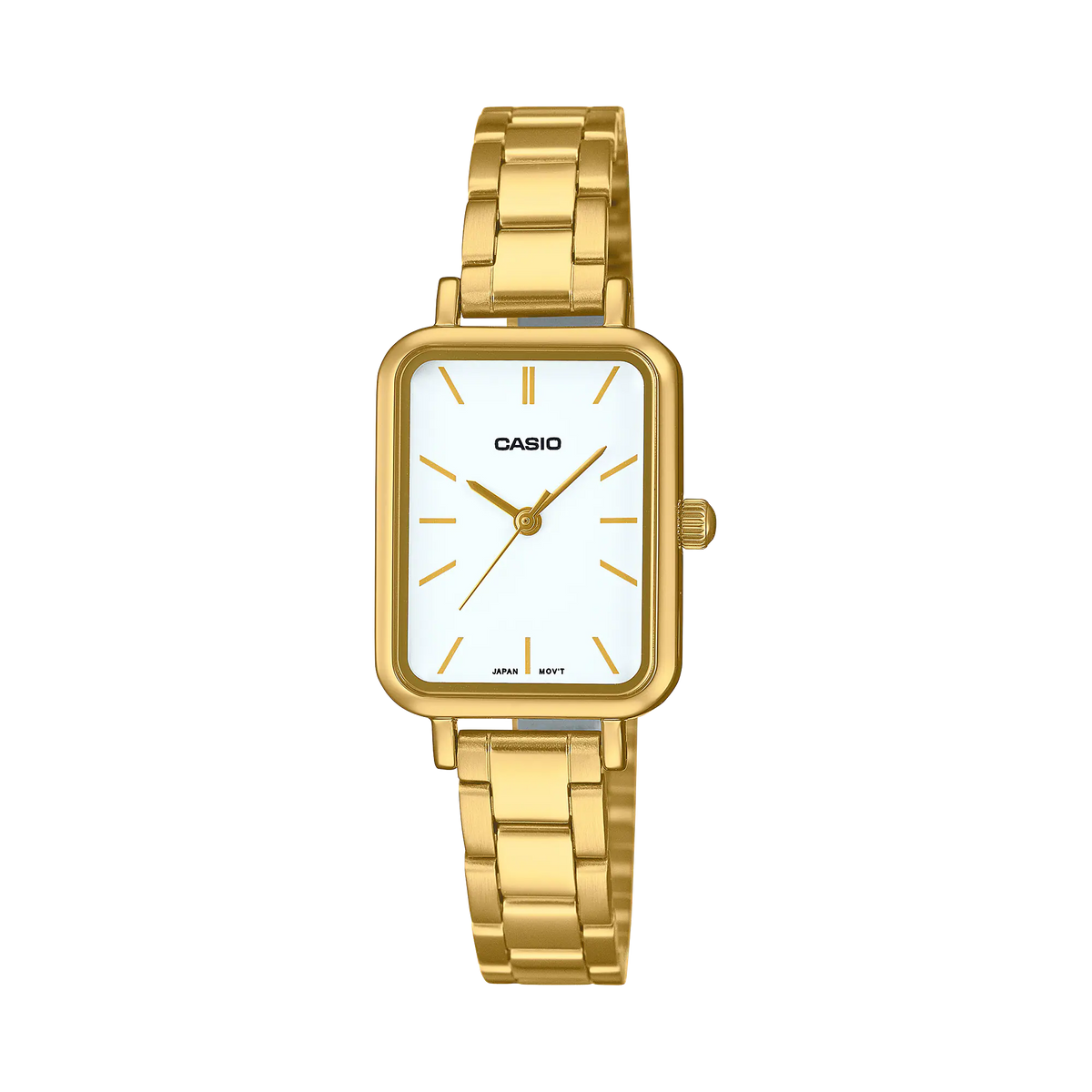 Orologio Casio donna golden rettangolare