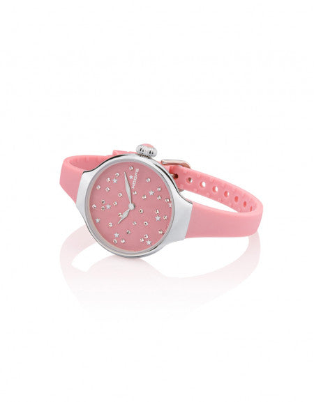 Orologio Hoops donna NOUVEAU CHÉRIE SLIDING STAR CLASSIC ROSA