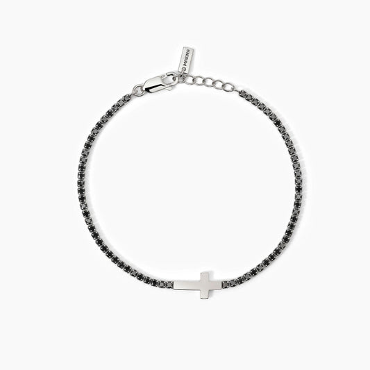 Bracciale Mabina Tennis con croce MYSTICAL