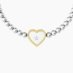 Bracciale Kidult donna elastico famiglia con ciondolo cuore  CUORE | FAMIGLIA
