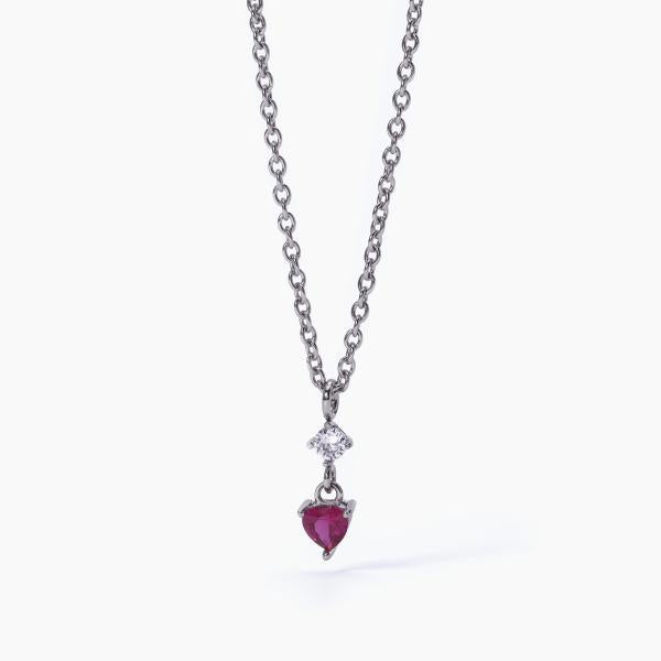 Collana 2Jewels donna con cuore pendente rosso